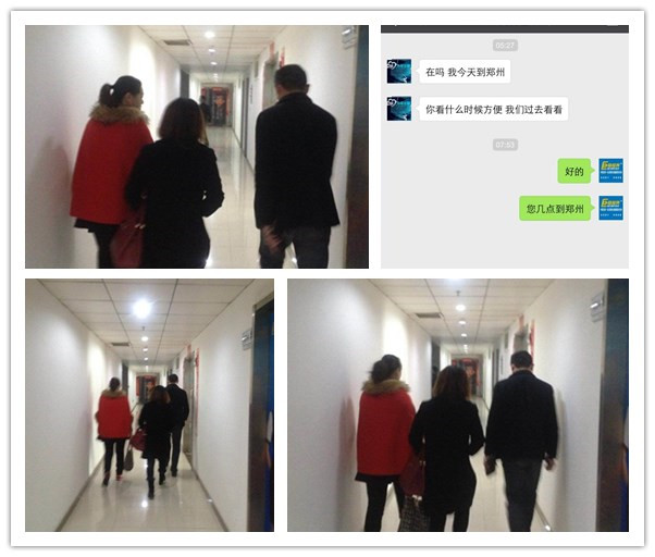 熱烈歡迎內蒙古赤峰包女士實地考察